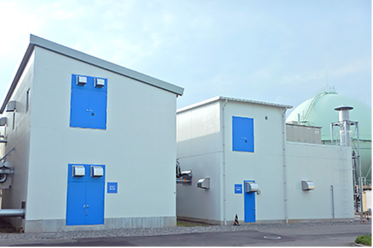 天然ガス生産供給設備建設工事