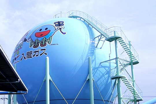 球形ガスホルダー検査