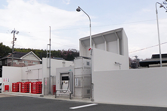 水素ステーション恵那建設工事