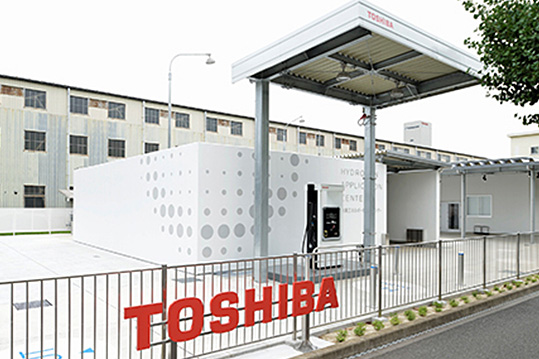燃料電池フォークリフト向け充てん設備設置工事