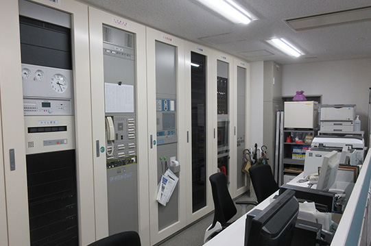 防災監視設備更新工事