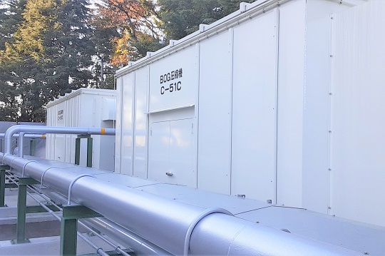 BOG圧縮機更新工事