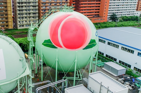 球形ガスホルダー検査