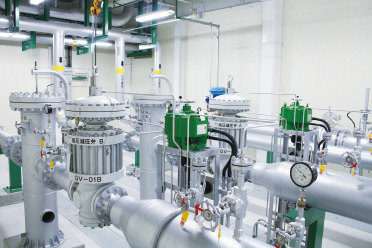 天然ガス生産供給設備建設工事