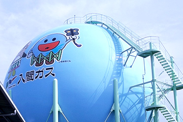 球形ガスホルダー検査